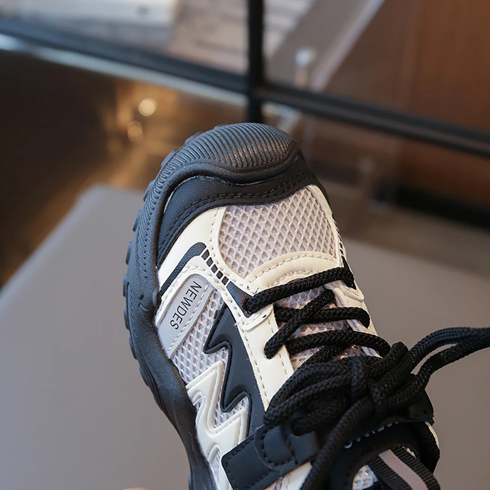 Autumn Sport Shoes For Children PU Leather Boys Girls Running Antislippery Teenagers Kids Sneakers Casual Shoes 250725