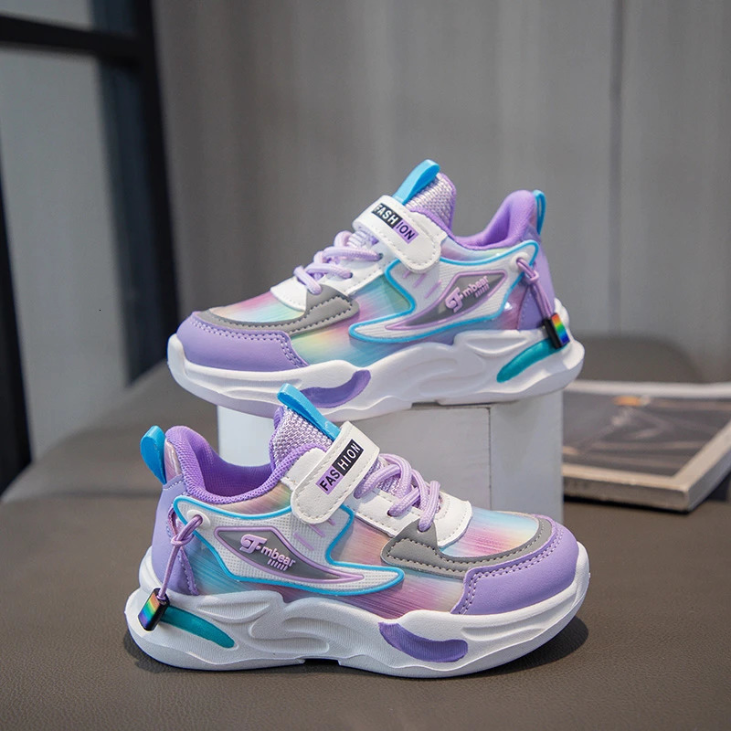 Mens and Womens Spring Autumn Sports Shoes Big Childrens AntiSlip Winter Girls Mesh Shoes 250725