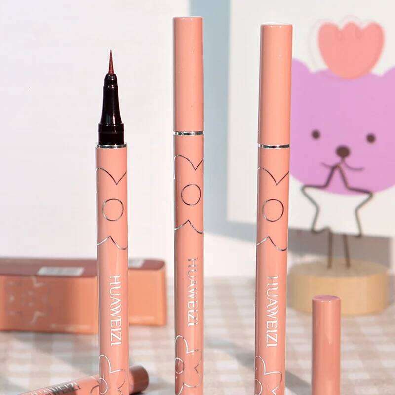 4 Colors Black Matte Liquid Waterproof Lasting Colorful Red Brown Quickily Drying Eyeliner Pencil Eyes Makeup Cosmetics X250725 X2507