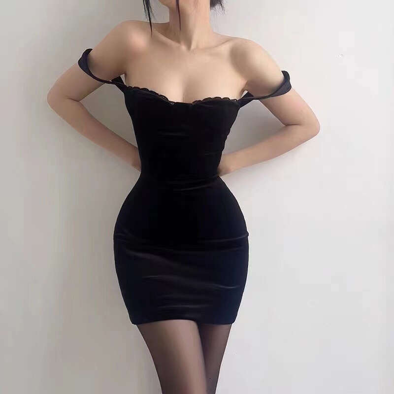 2023 Summer New Women's Solid Color Slim High Waist Fashion Strap Sexy Backless Dress 2f0