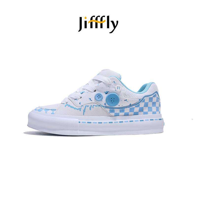 Jifffly Men's Sneakers 2025 Summer New Ins Trend Niche Skate Student Versatile Sports Shoes