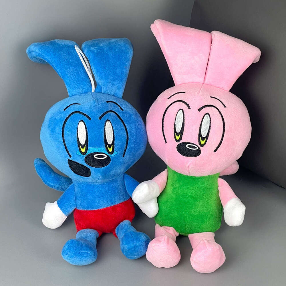 New RiggyMonkey Blue Rabbit Doll Plush Toy