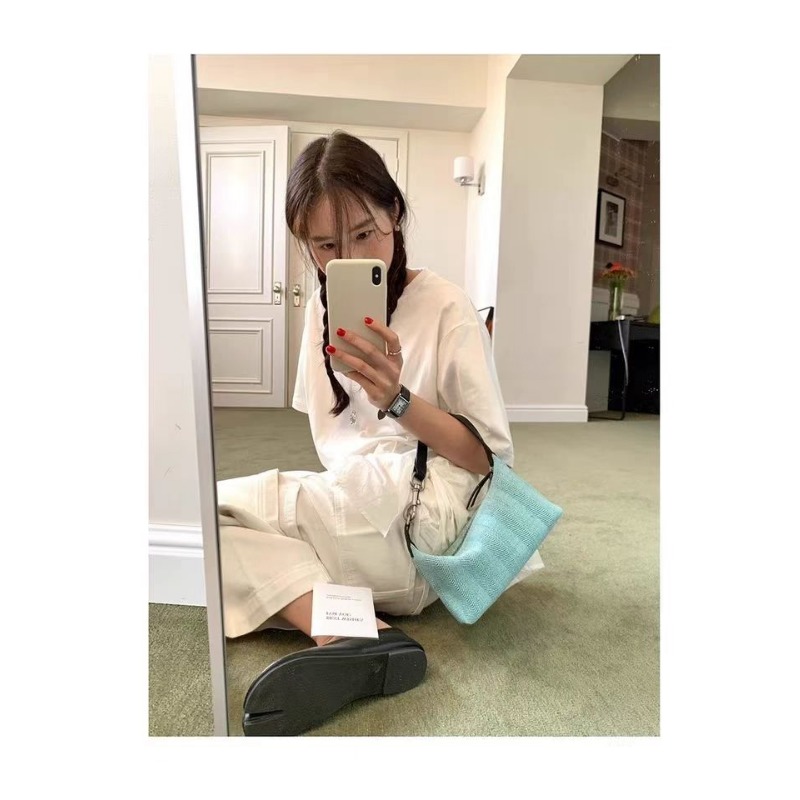 Urban Elegance Handbag Collection Featuring Merged Materials - Versatile Designer Fanny Pack