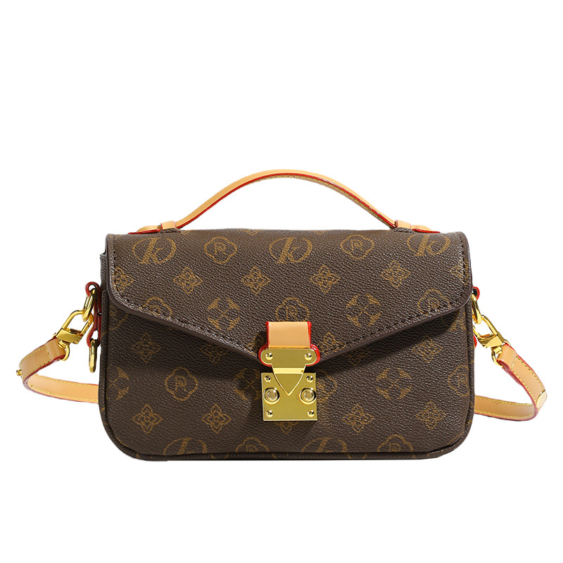 Hot Free shipping designer bags for womens Shoulder bags beige brown Printed small square bag, high-end fashionable and versatile crossbody bag