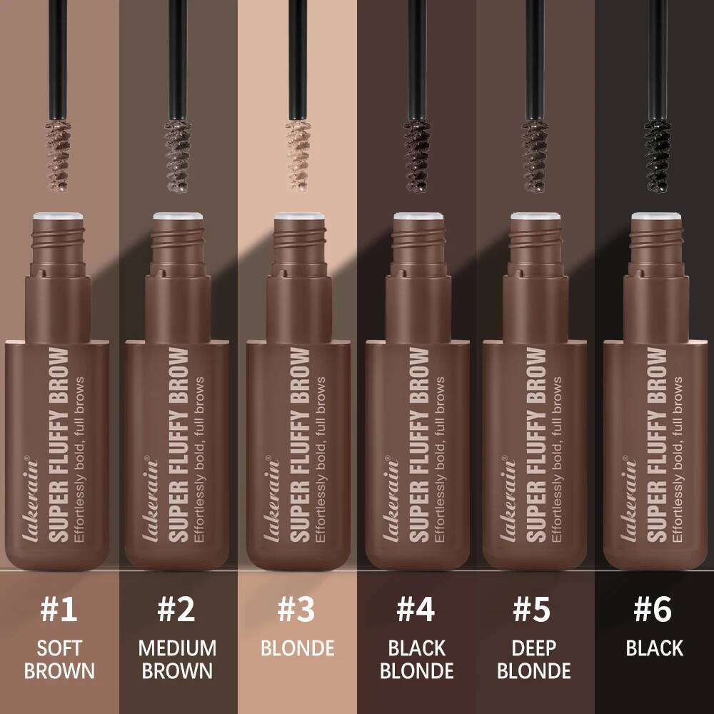 Superfluff Volumizing Mousse Tint for Eyebrows Tinted Brow Gel Brown Long Lasting Waterproof Eyebrow Tattoo Dye Cosmetics X250725
