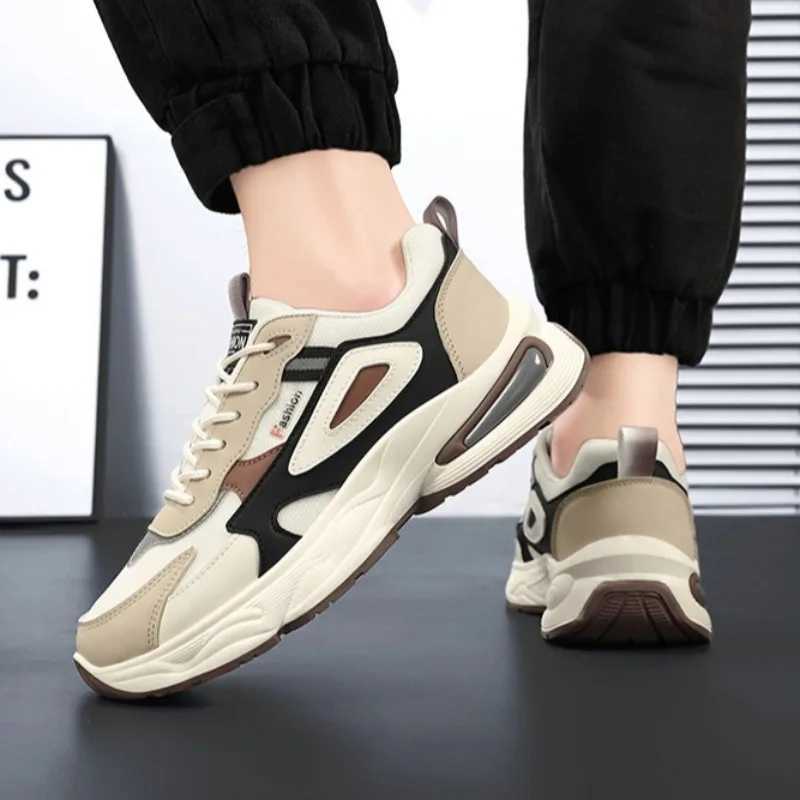 Men Shoes Summer Breathable Platform Mesh Sneakers Outdoor Hiking Casual Men Shoes Non-Slip Comfort Run Shoes Mens Sneakers XJ250725
