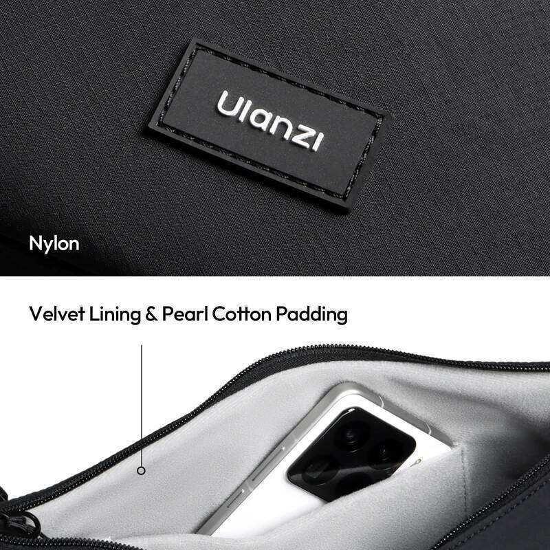 Ulanzi Hmn1 Lunar Sling Bag With Divider Adjustable Strap Shoulder For Mirrorless Camera Lens Daily Commuting Shopping Travel