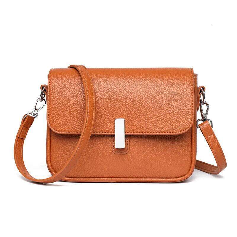 2025 Genuine Leather Women Crossbody Bags Design Small Square Soft Cowhide Women's Commuter Shoulder Bag Ladies Gift