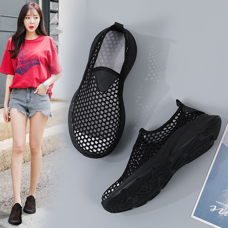 2023 Women's Summer Sports Running Ladies Mesh Versatile Hollow Breathable Casual Shoes ddmythur