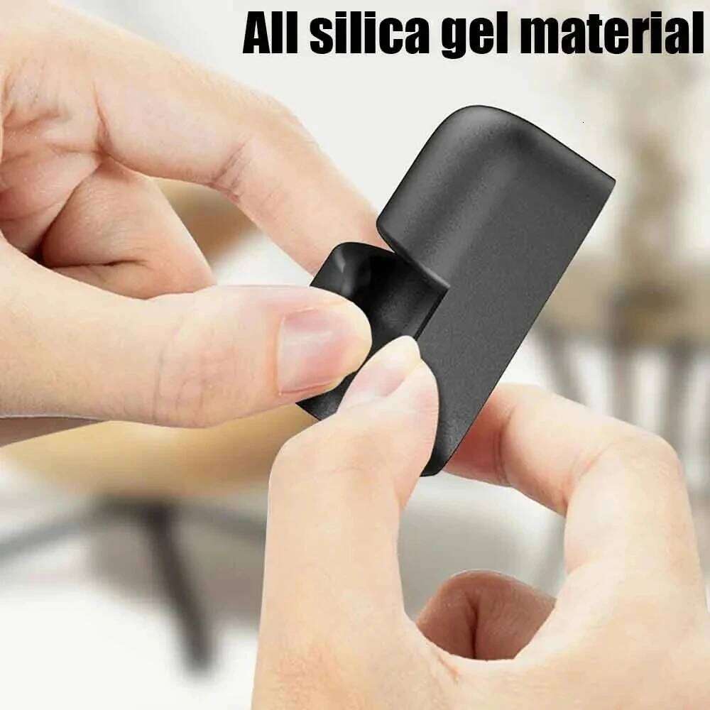1-10Pcs Clip Adhesive Silicone Holders Organizer Desk Cable Management Clips Wire Cord Holder In Office Home Car