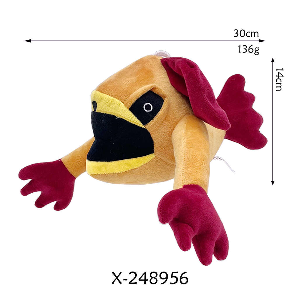 New Smiling Critters Bobby Plush Toy Hellish Dog Stuffed Animal Claw hine Doll