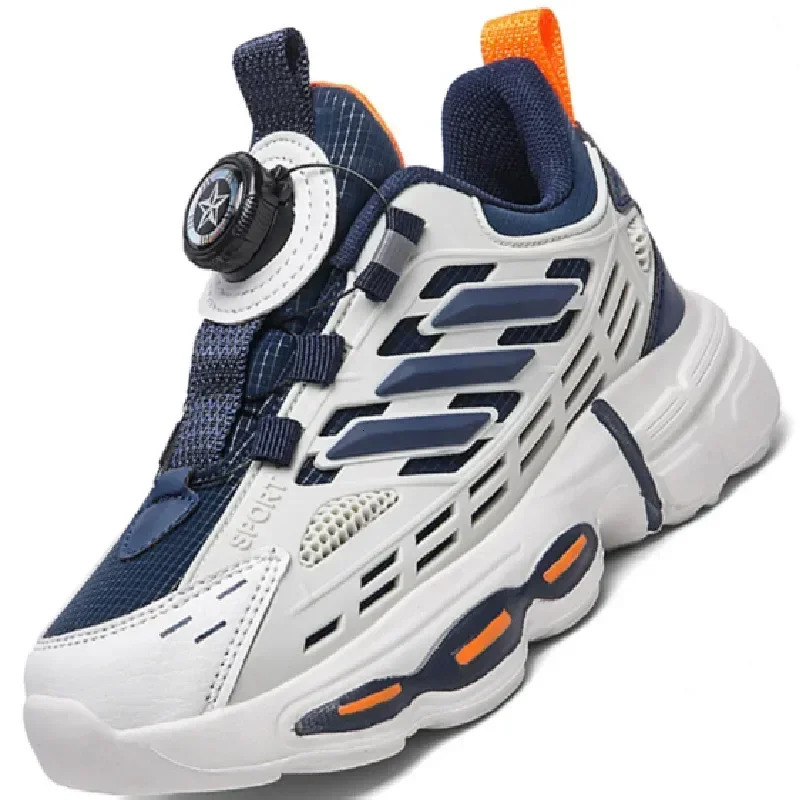 Kids Outdoor Damping Sports Shoes Children Boy and Girl Footwear Fashion Parentchild Casual Light Resilience Shoes 250725