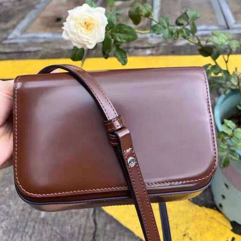 Women's Bags Designer Genuine Leathe Mini Box Bags Fo Women Designe Handbag And Puse 2023 New In Fist Laye Cowhide England Style