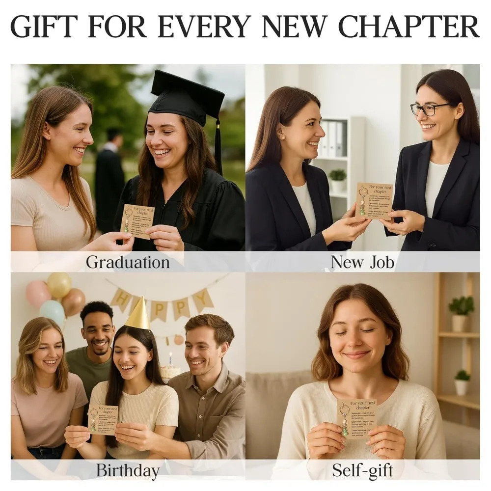 Crystal Keychain Cute College Gifts Retirement Gifts For Coworker Leaving For Job Farewell Going Away Beginnings Br 250722