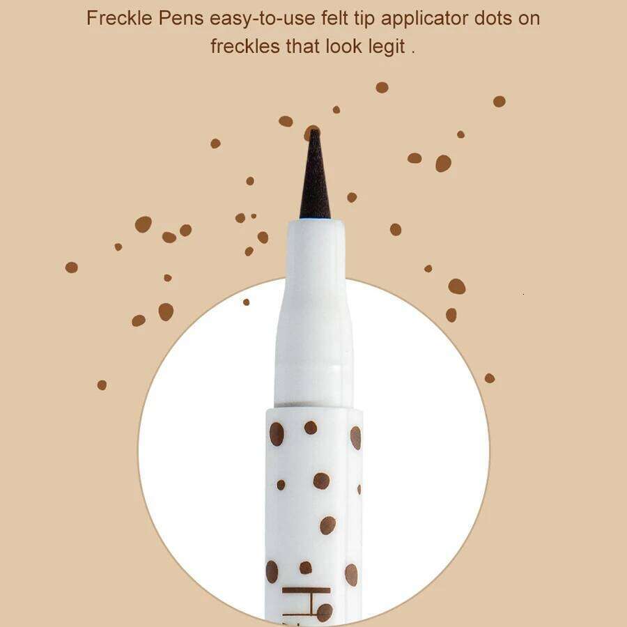 Natural Freckle Waterproof Face Light Brown/Dark Eyeliner Dot Spot Pen Cosmetic Long-Lasting Makeup Tool Not Easy To Fade X250725 X25