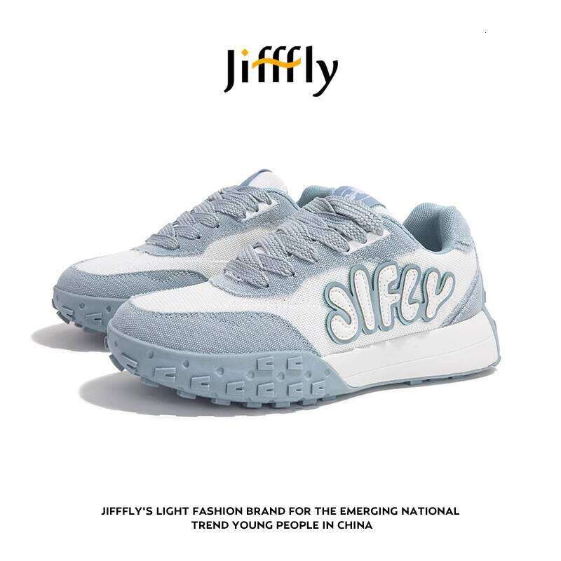 Jiffly Aggan Women's Classic Retro Sneakers for Fall/Winter with Thick Sole