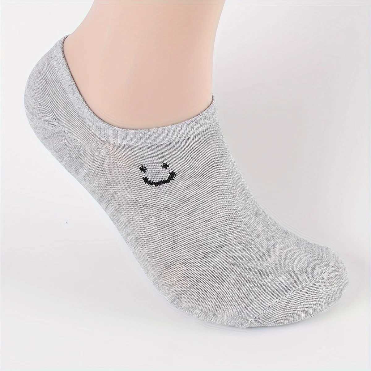 3/6/9/10 Pairs Cartoon Pattern Women Men Boys Girls Unisex Couples Sports Socks Invisible Socks Spring Summer Holiday Gifts X250725