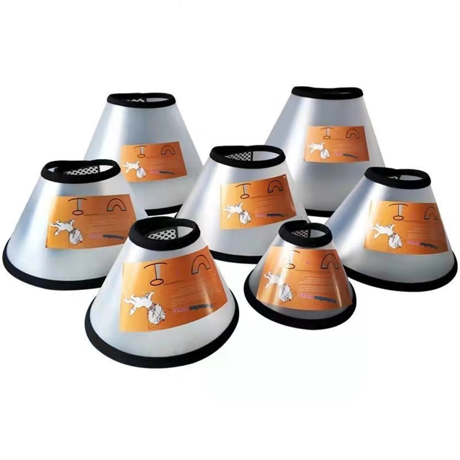 Pet Elizabethan Collar for Dogs Comfy Cones to Stop Licking Protective Collar for Dog After Surgery Anti-Bite Lick 250716