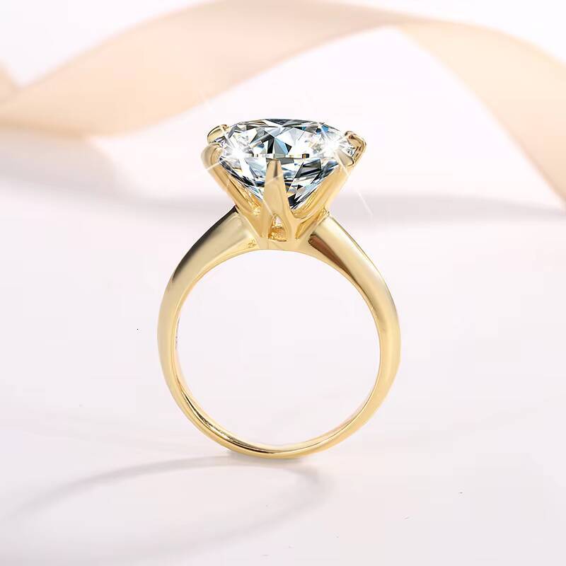 Wholesale Custom Light Luxury Fine Jewelry Engagement Wedding 925 Sterling Silver Stacking Zircon Rings for Women Jewelry