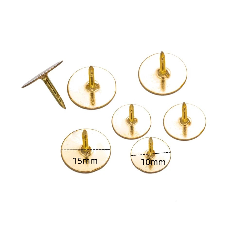 20/50 Sets Metal Locking Pin Back Brooch Lapel Cabochon Base For DIY Handmade Butterfly Brooch Jewelry Making Accessories Craft 250723