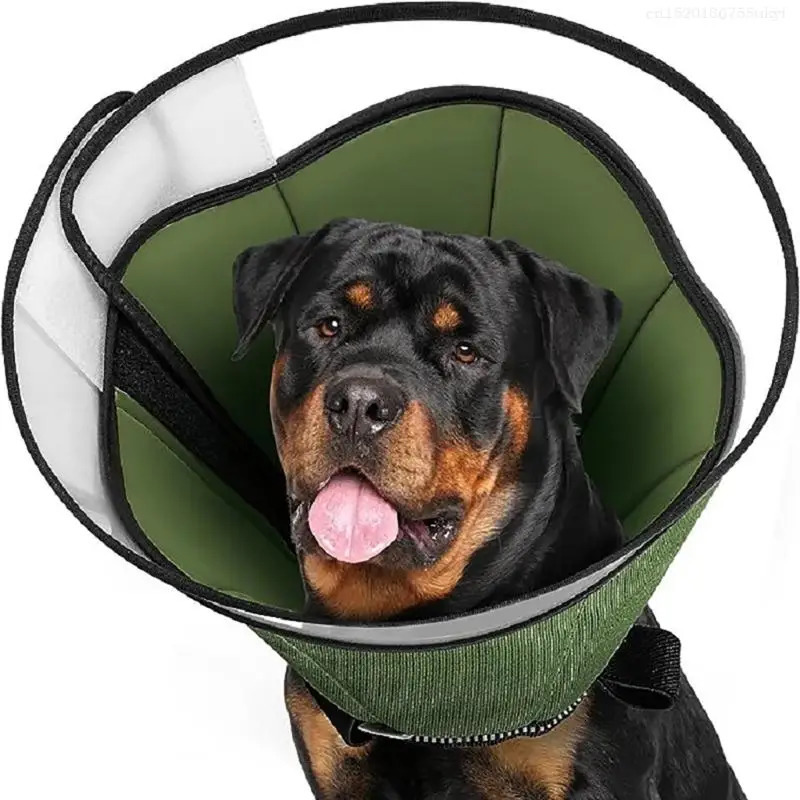 Light weight Dog Neck Cone Cats Elizabethan Collar Washable Pet Recovery Cones FB 250716