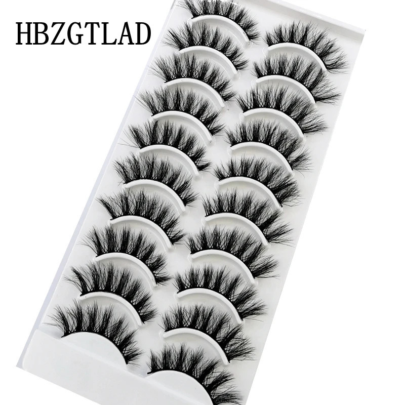 41 Styles 10 pairs natural long 3D mink false eyelashes lashes makeup kit Mink Lashes eye short 250714