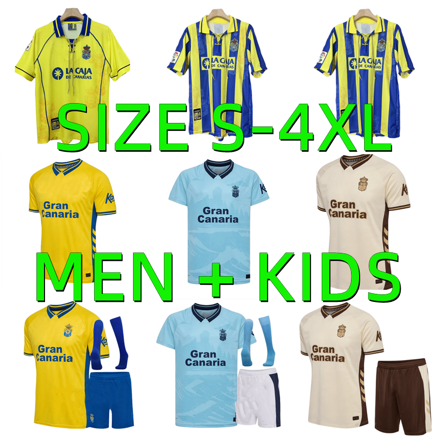 25 26 Las Palmass UD Soccer Jerseys 1997 1998 Retro JONATHAN VIERA 2025 2026 HERRERA SANDRO ROBER A. Lemos Araujo ONTIVEROS CASTRO MALAGUISTA football shirt uniforms