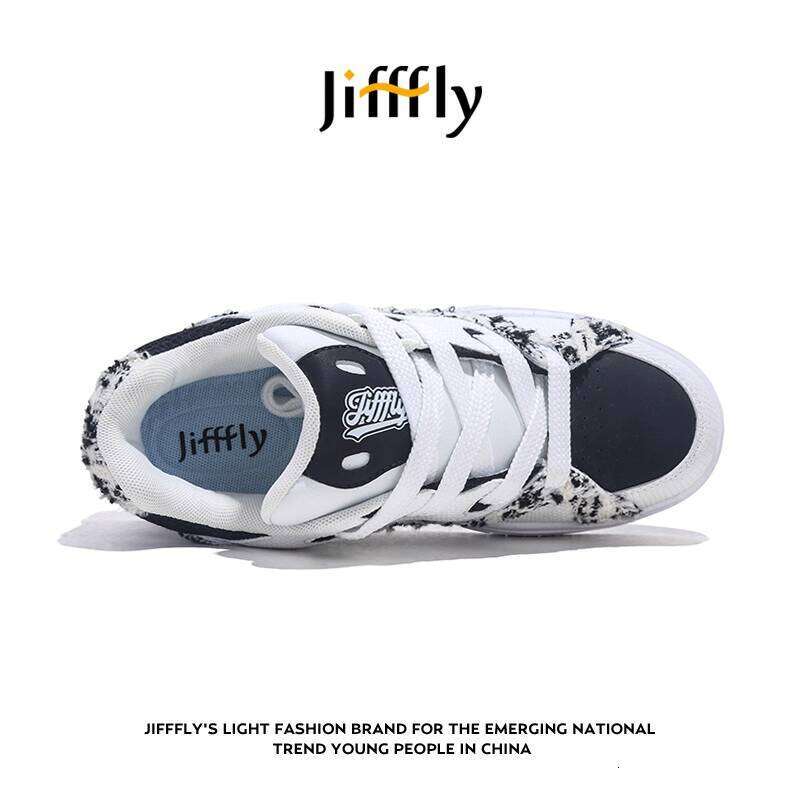 Jifffly Men's Sneakers 2025 Summer New White Ins Niche Fashion Trend Casual Sports Shoes for Women