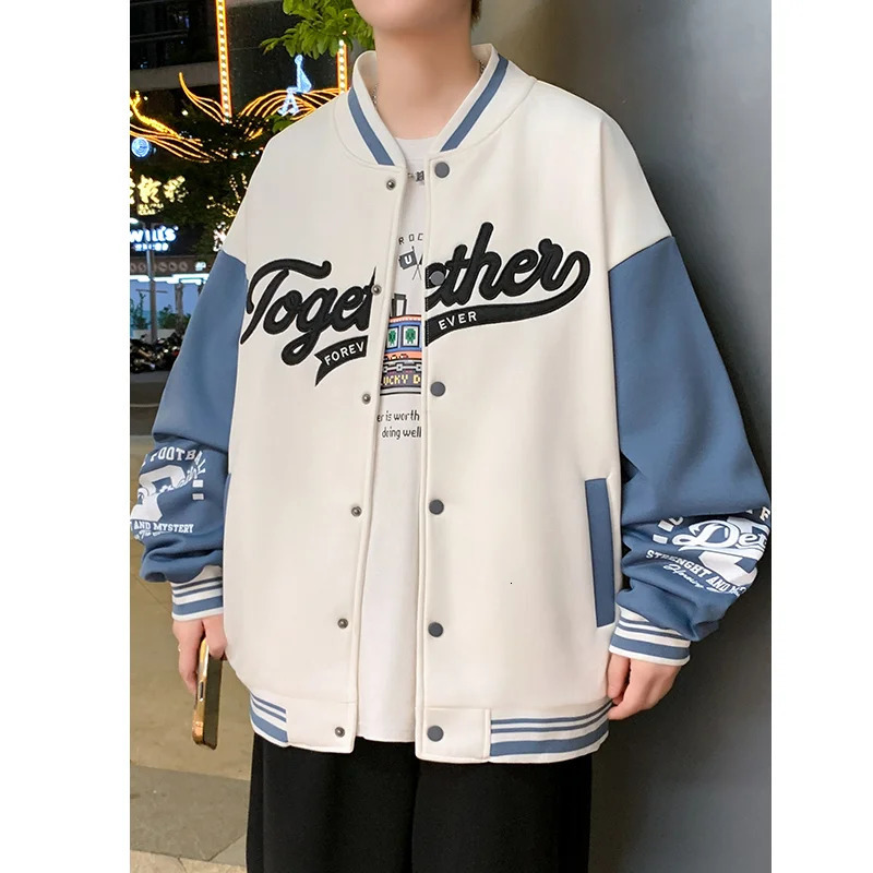 Spring Autumn Men Jacket Korean Style Casual Cargo jacket Coat Solid Color Loose male Outerwear Coats 250717