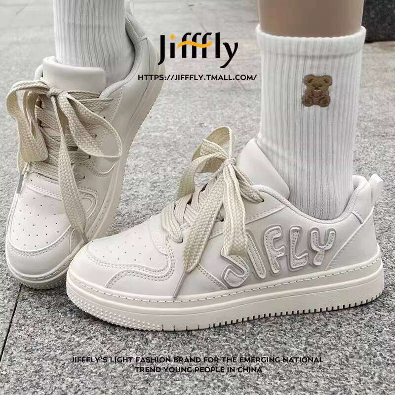 Jifffly Men's Sneakers 2025 Summer New Versatile Thick Sole Height Increasing Couple's Casual Sports Shoes for Women