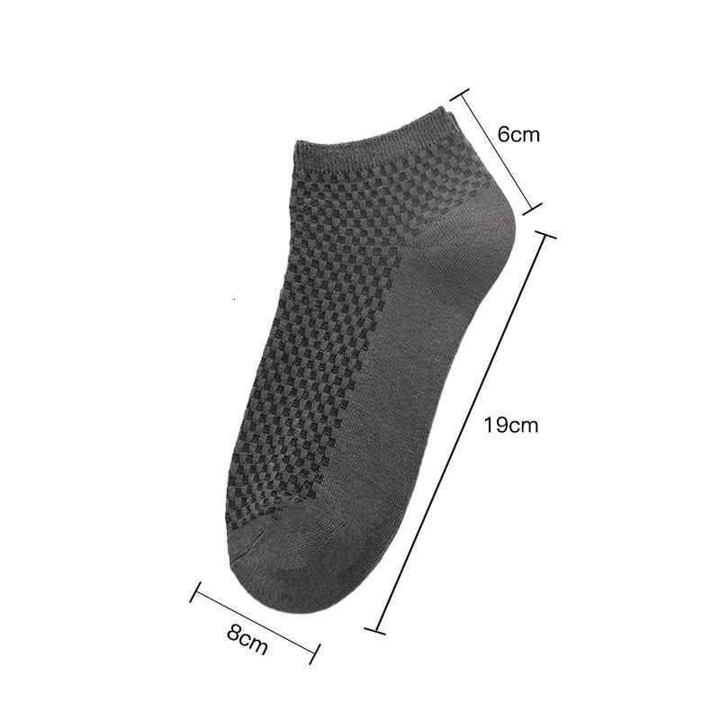 10 Pairs/Lot Mens Business Socks New Style Black Underwear Deodorant Breathable Short Solid Color Socks X250725