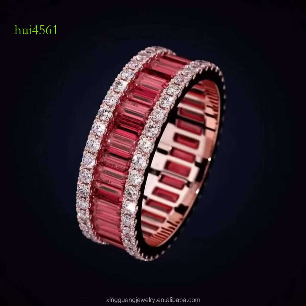 XG Factory Custom Moissanite Fancy Moissanite Sier Gold Plated Fine Jewelry Rings for Men