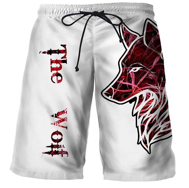 Cool Tiger Lion Wolf Summer Swimwear Shorts Comfortable Surf Board Shorts Chuitskri Swimwear Sport Trunks Mens Beach Shorts Boy W250724