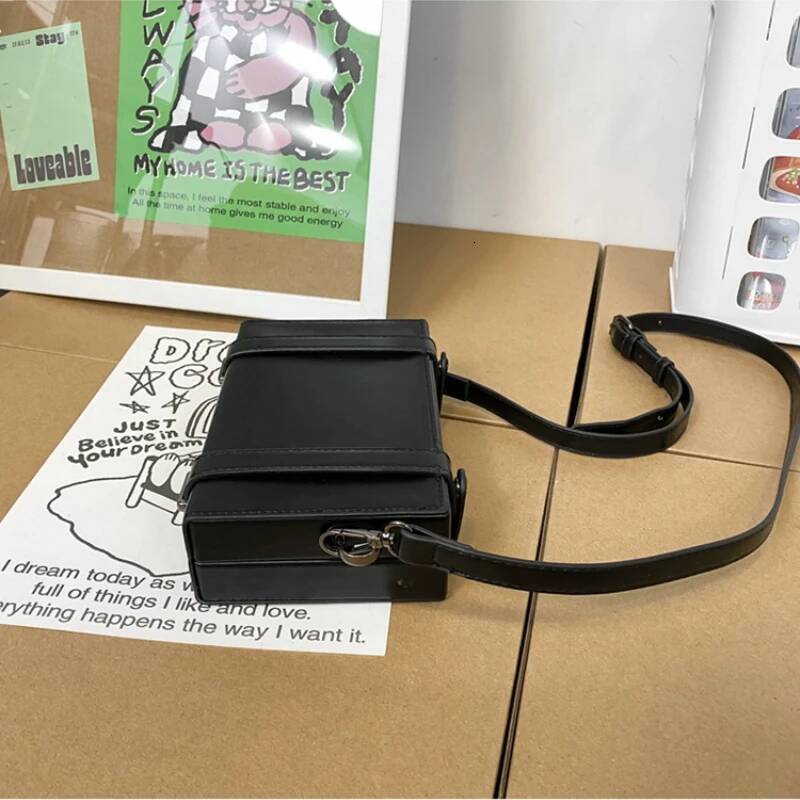Pu Leather Box Designer Shoulder Messenger For Man Small Square Bag Fashion Woman Handbag 2022 New Arrivals