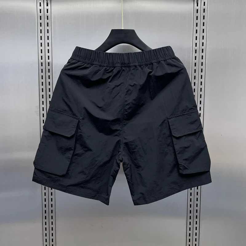 Summer Mens Sport Workout Shorts Quick Dry Athletic Shorts Lightweight Running Shorts Pockets Gym Beach Pants W250724