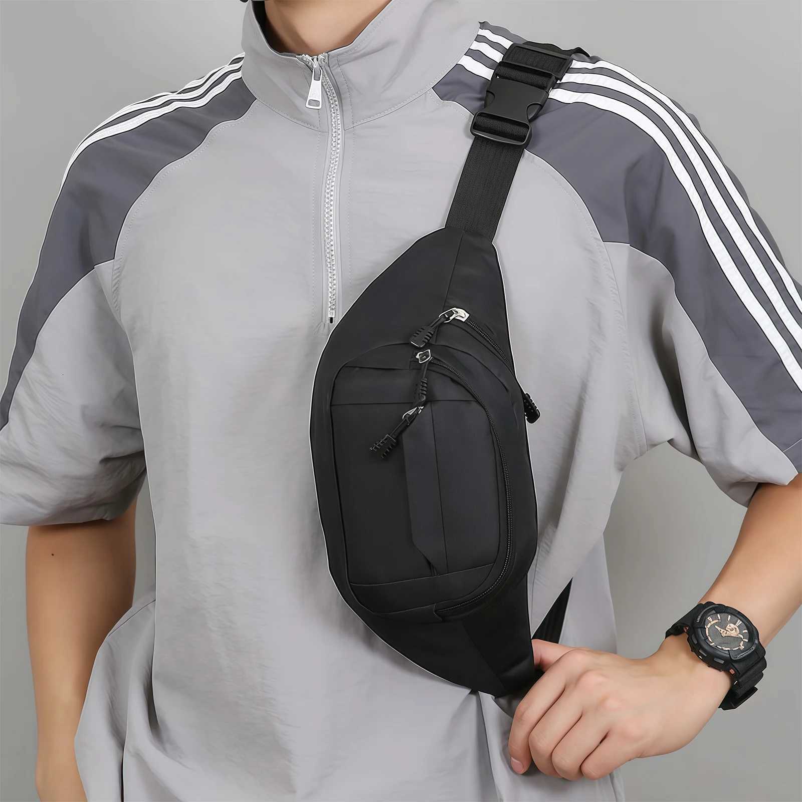 Mobile Waist Bag For Both Men And Women Multifunctional Large Capacity Anti-Splash Business Wear-resistant Structure SiteAZMT Y250724