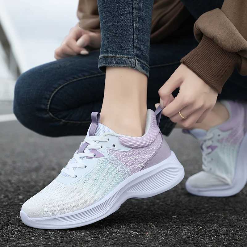 Womens Running Shoes Athletic Outdoor Gym Training Sneakers Walking Tennis Shoes Breathable Sport Fi Sneakers for Ladies XJ250725