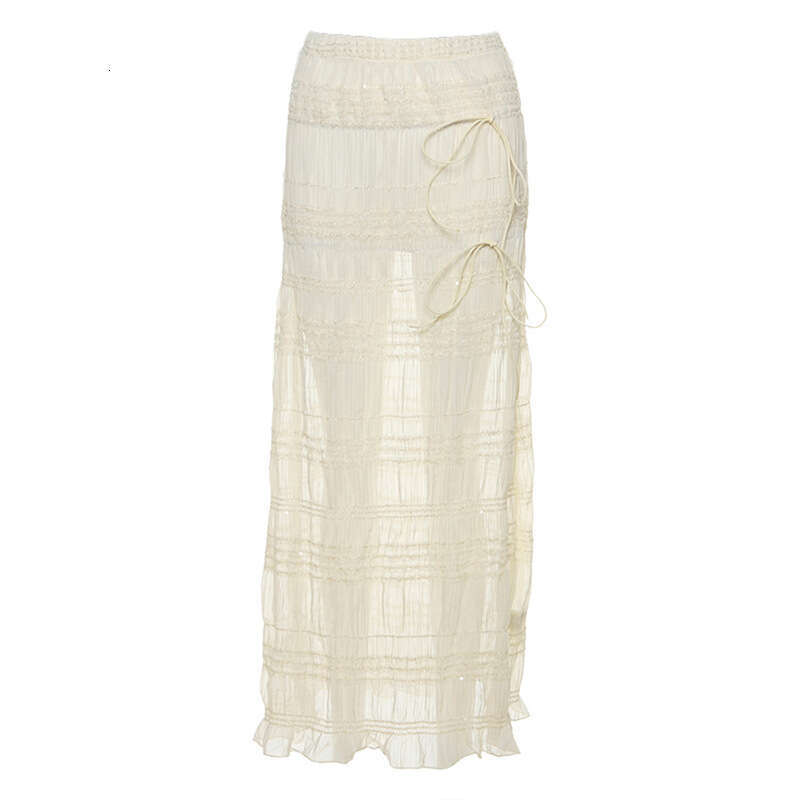2025 Women's Spring New Solid Color Sexy Tube Top High Waist Skirt Set for Women 6f4