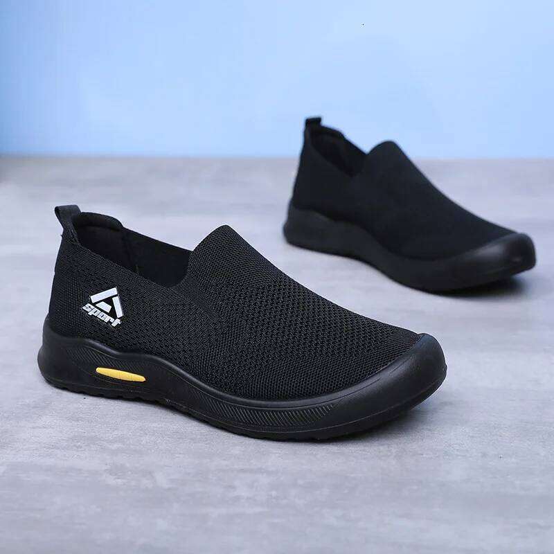 Bebealy Women's Sneaker Flat Casual Nonslip Outdoor Soft Home Shoes Comfortable Slip-on Men Shoe