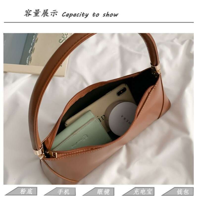 Trendy Bags for Women 2025 New Luxury Designer Versatile Handbag Elegant Style Single Shoulder Small Underarm Women's Bag