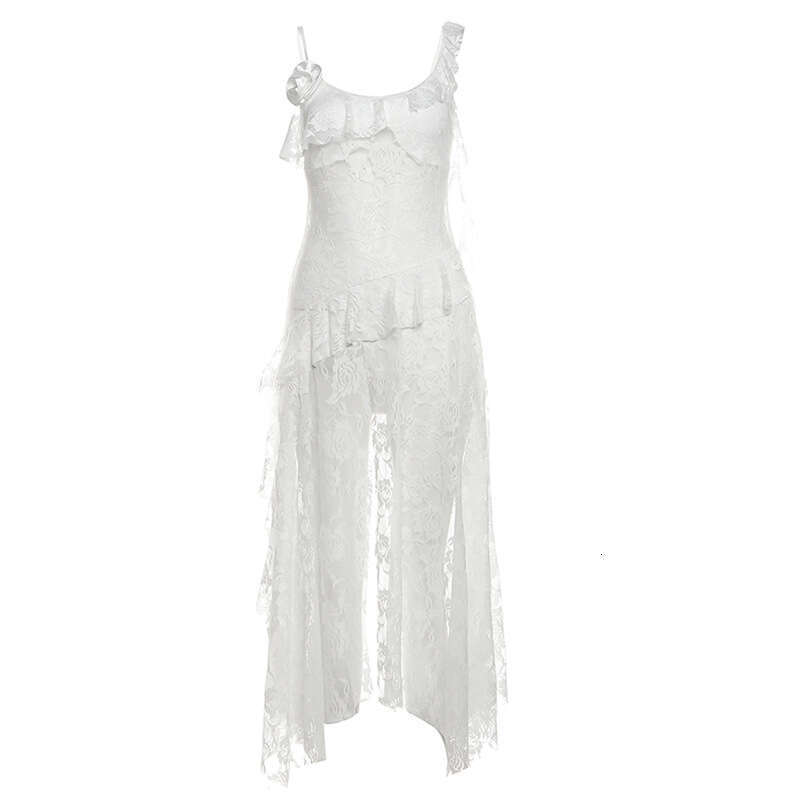 2024 Summer New Women's Solid Color Slim Street Fashion Strap Sleeveless Long Top 7c1