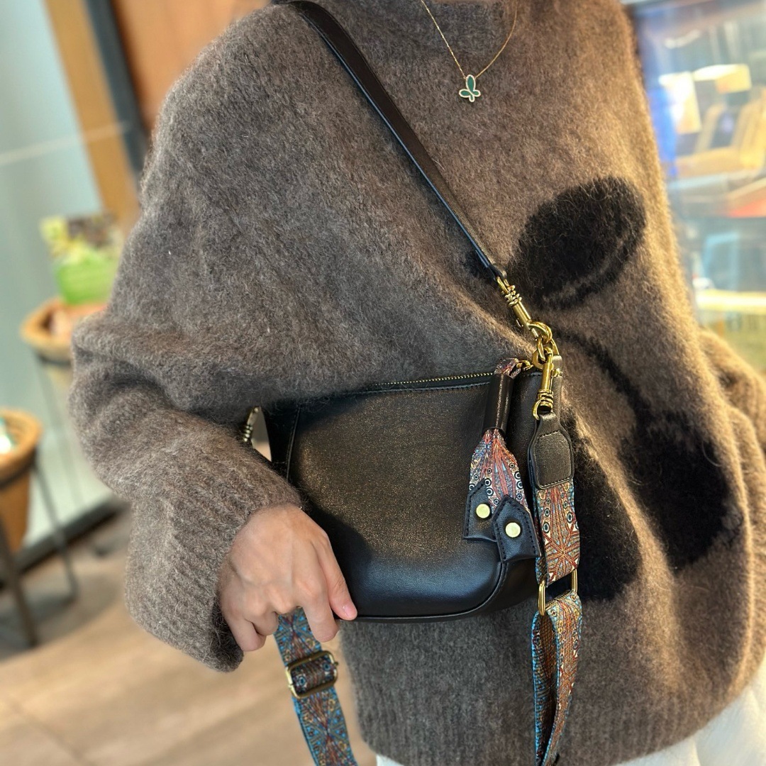 designer bag Genuine Leather Internet Hot-Selling Small Bag for Women 2025 New Single Shoulder Bag Underarm Bag Fashion Cowhide Crossbody Bag Handbag 