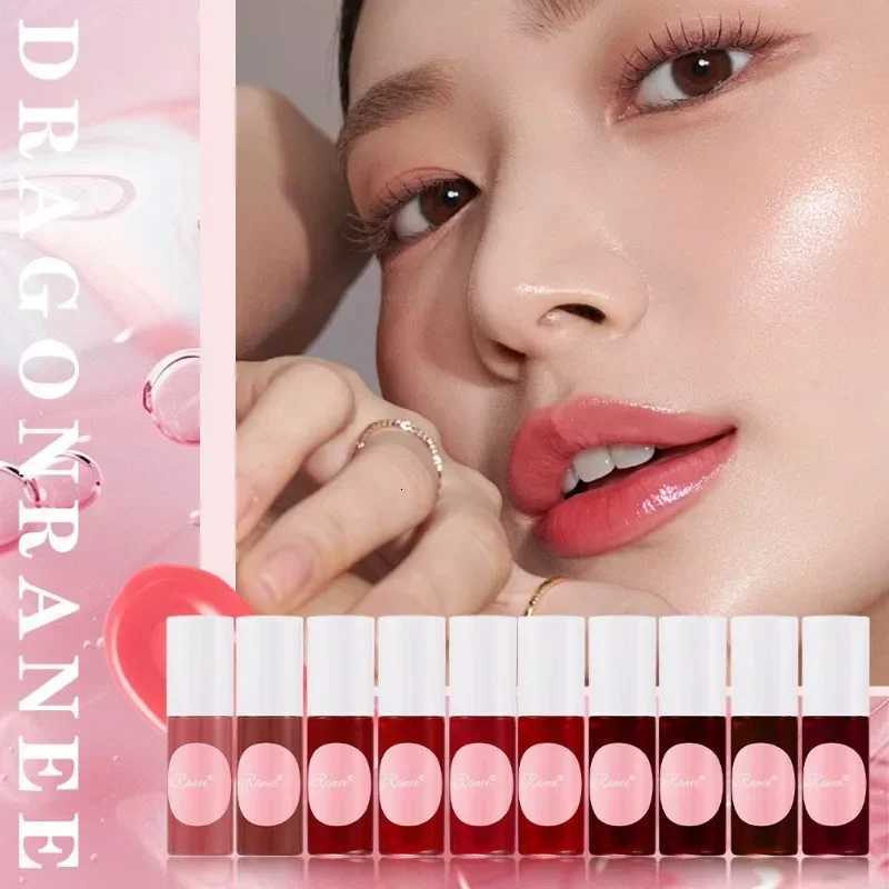 10 Color Lip Tint Stain Cheek Tint Moisturizing Liquid Lipstick Long-lasting Waterproof High Pigment Lipgloss Rouge Water MakeupXJ250724