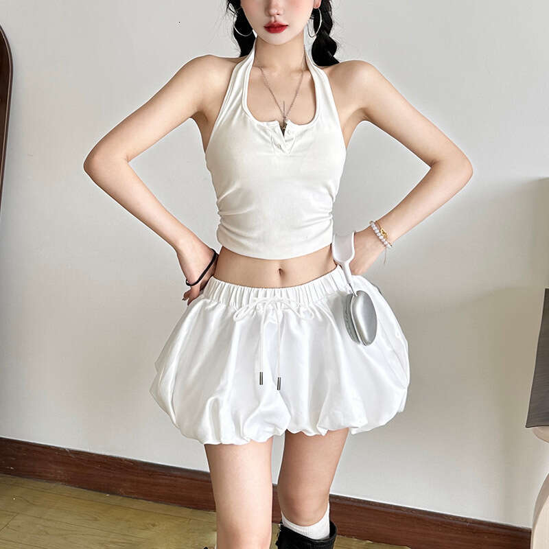 2025 Spring Summer New Women's High Waist Bloomers Slimming Petite Pumpkin Pants d6a