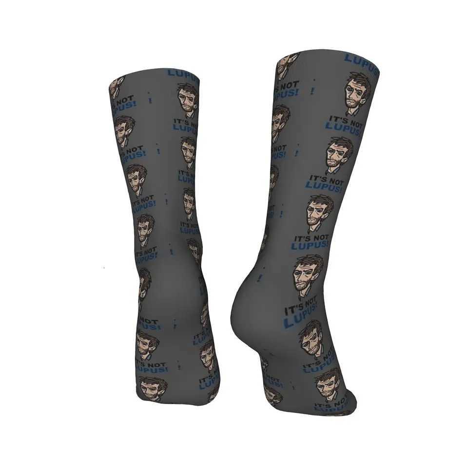 DR House Socks Fashion Stockings Mens Soft Running Sports Socks Autumn Printed Anti Bacterial Socks X250725