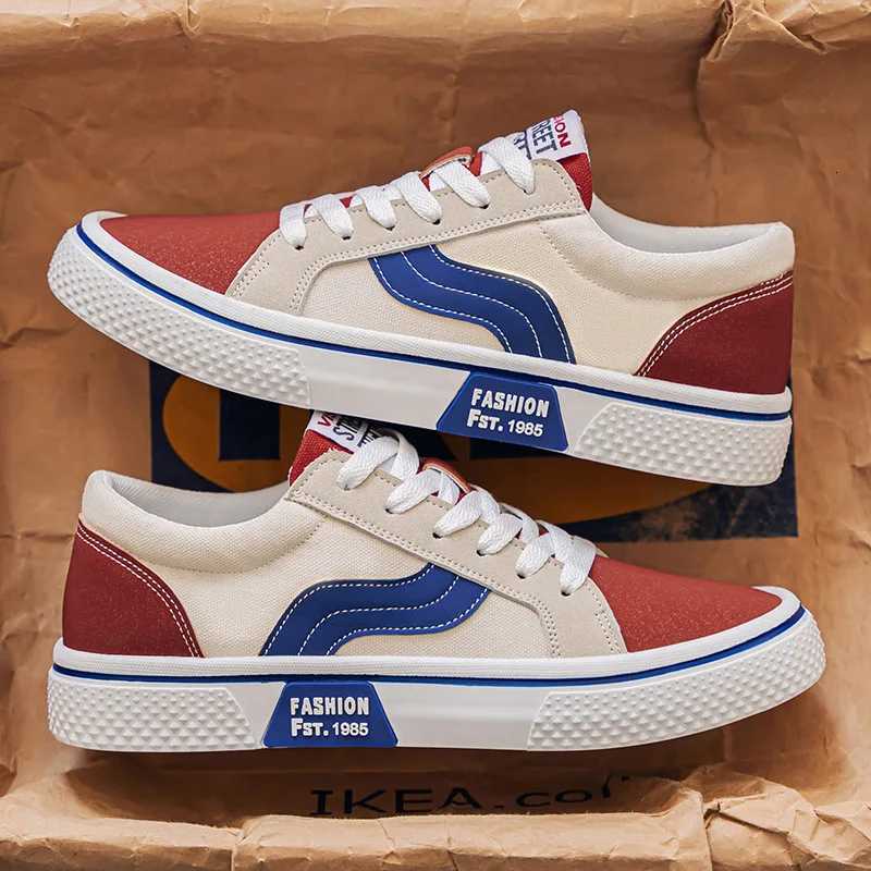 Mens Breathable Soft Sole Casual Sneakers Youth Canvas Student Lightweight Comfortable N-Slip Outdoor Sports Walking Footwear XJ250725