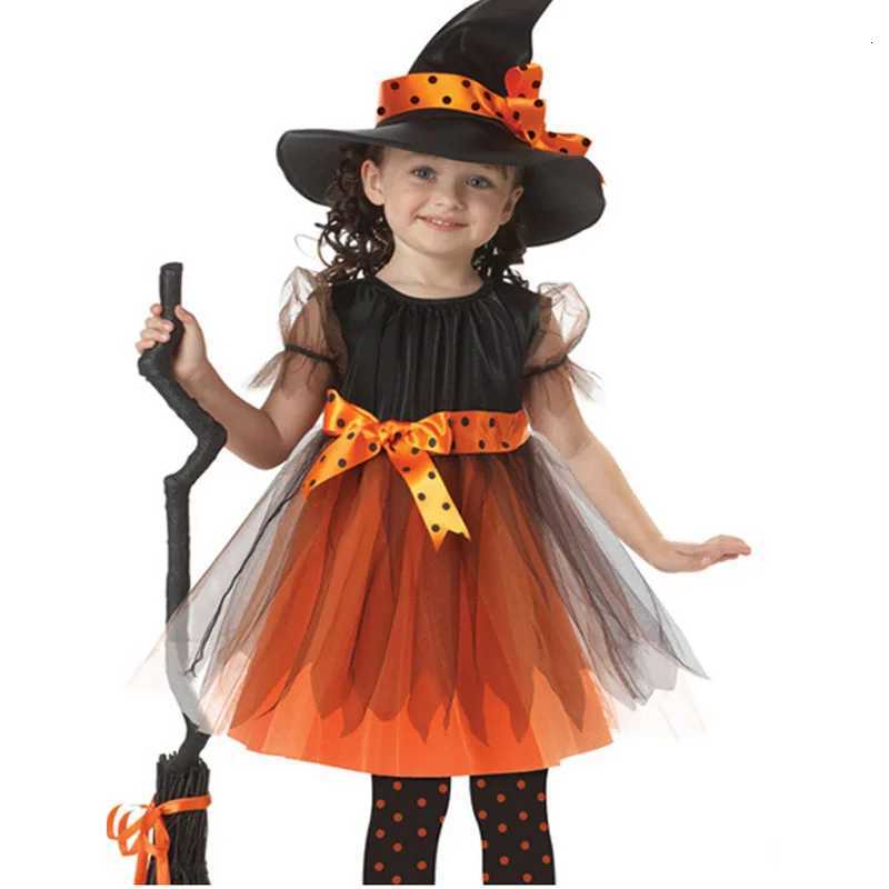 2025 Halloween Christmas Girls Cosplay Horror Witch Vampire Pumpkin Bat Classic Dress Up Cute Dress Collection for Holiday Par Z250725