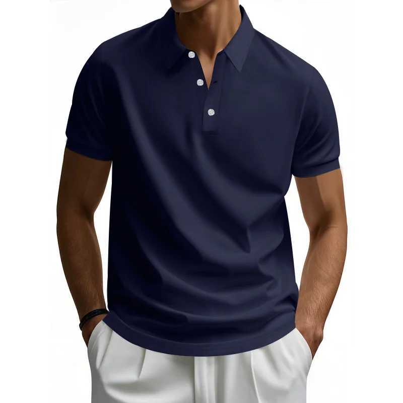 Brand New Mens Polo T-Shirt Summer Casual Quick Drying Short Sleeve Fashion Tops Mens Shirts Turn-Down Collar Mens Polo Shirts XJ250725