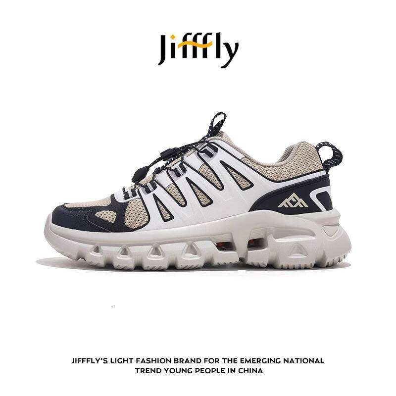 Jifffly Dad Shoes for Men 2025 New Summer Ins Super Versatile Thick-Soled Height-Increasing Sneakers