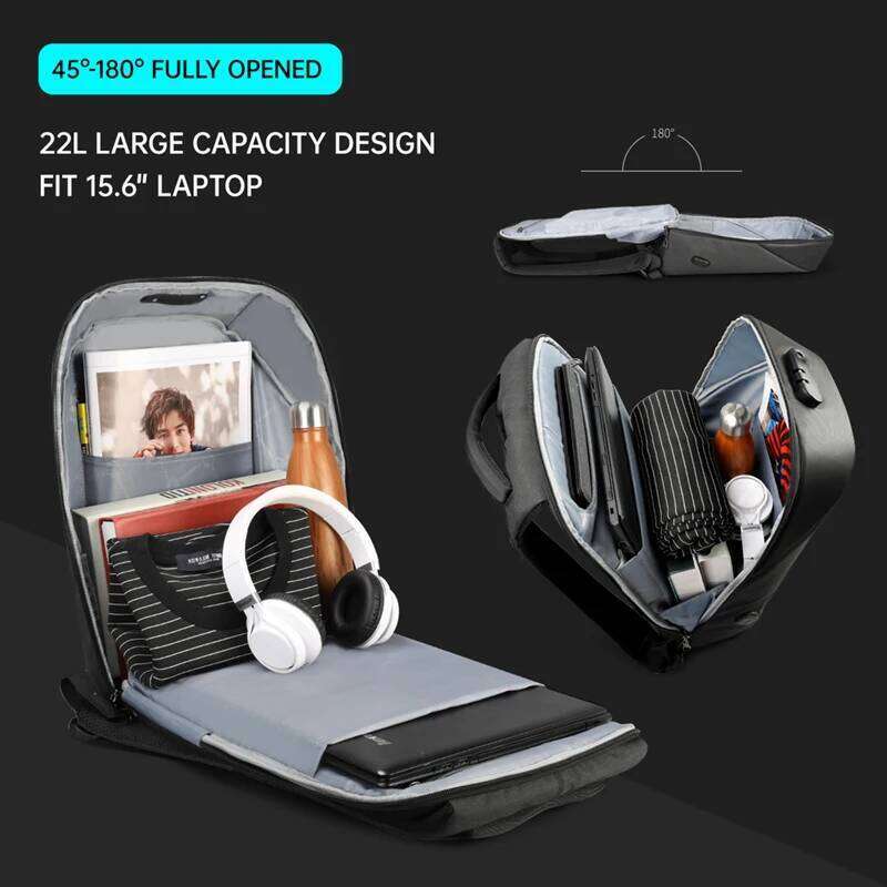Anti Theft Backpacks Men Women No Key TSA Lock 15.6Inch Laptop Backpack Schoolbag For Teenager Knapsack